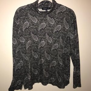 JONES NY PRINTED BLOUSE